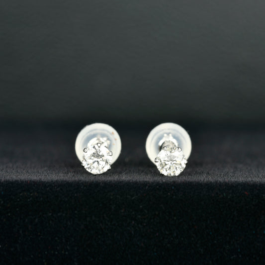 プラチナ製ダイヤモンドピアス0.30ct(Pt.900) SE20121601-0.30ct