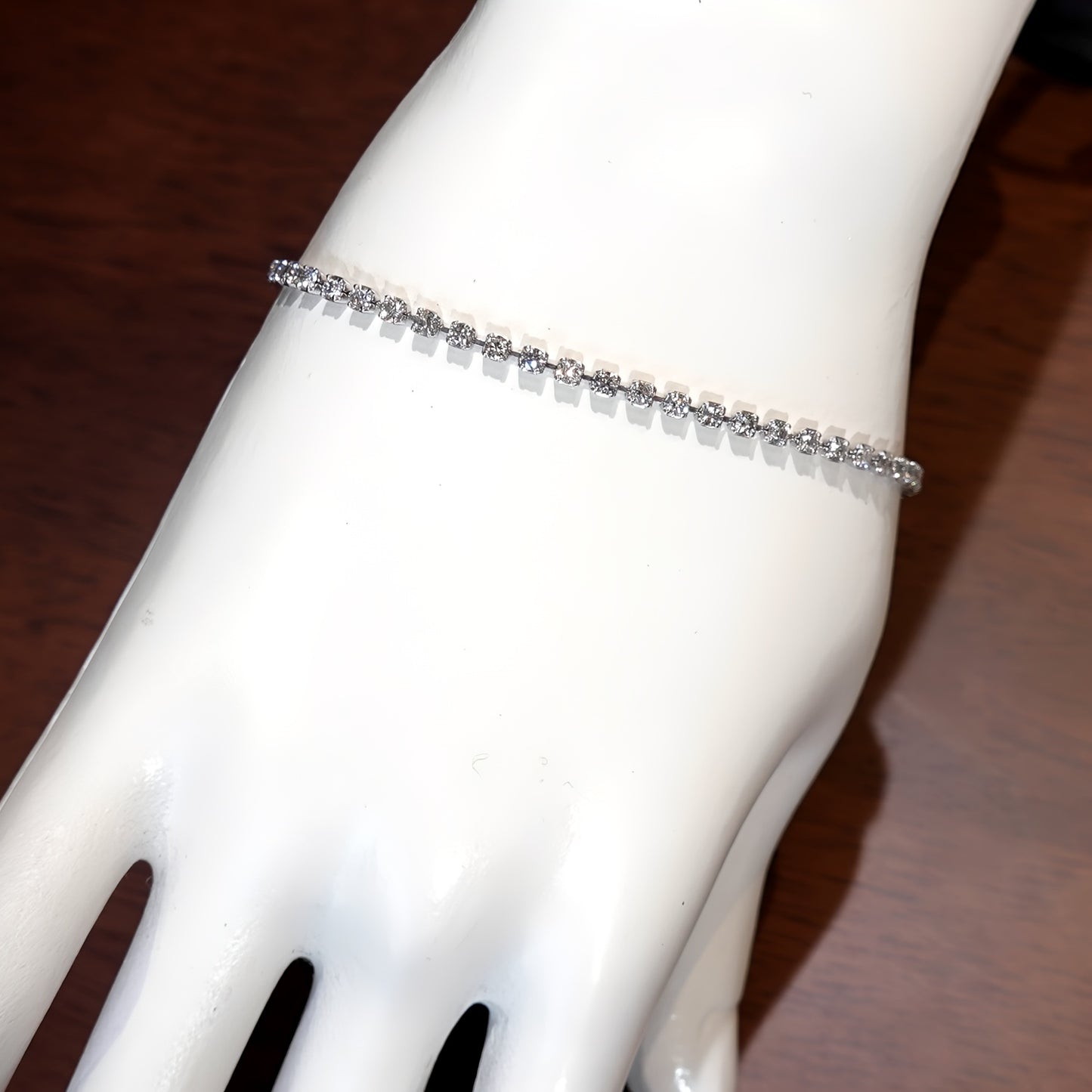 ダイヤモンドブレスレット【2.00ct】 上品なデザインのきれいなダイヤモンドブレスレットBLD2.00ct-6HCP4012390-Pt