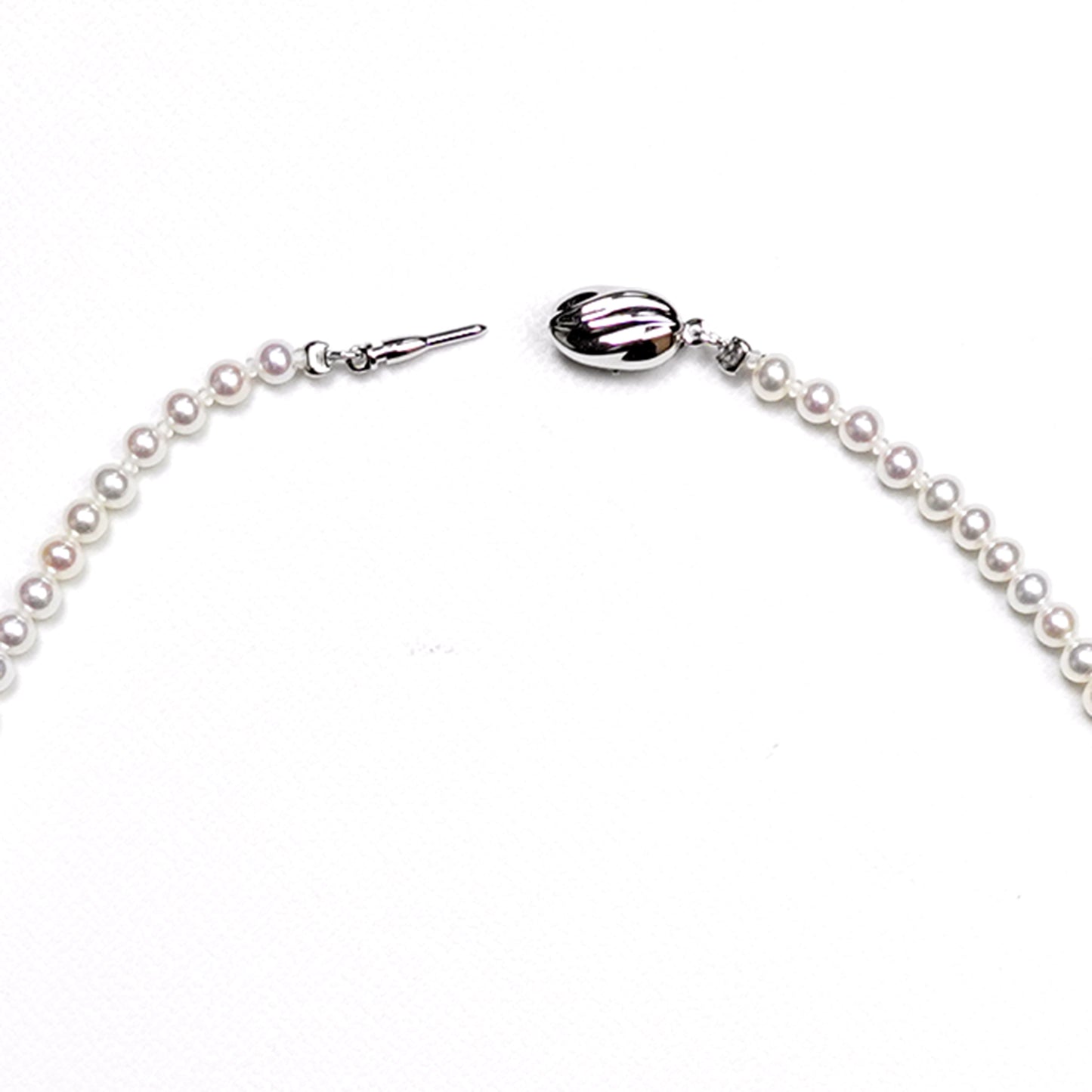 【特別価格】高品質有核淡水真珠ネックレス4.0〜4.5mm NPTa4.0