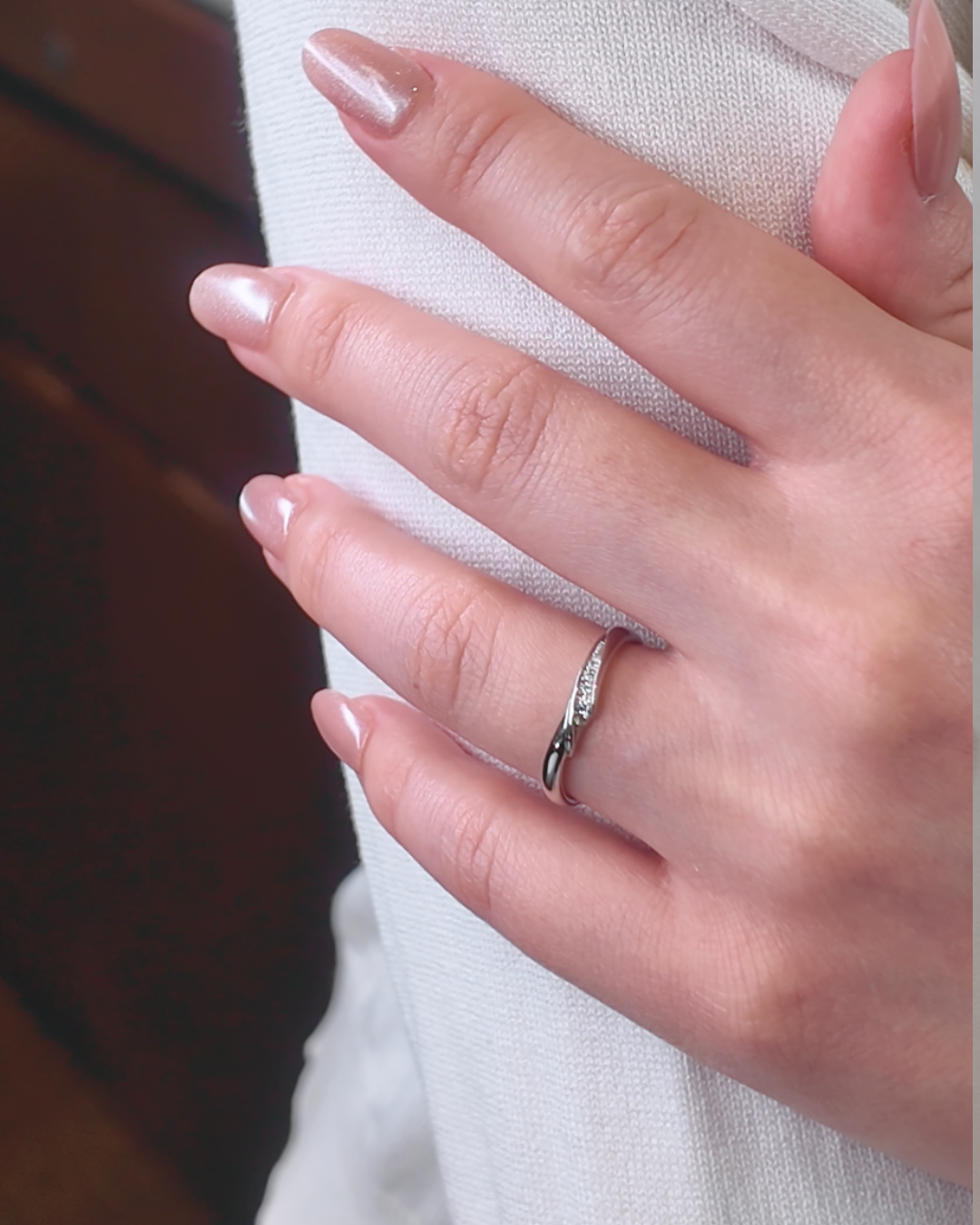 結婚指輪ペア 最高カットH&Cダイヤモンドを使用し、着け心地抜群のマリッジリング MpS101Bh-Pt950H