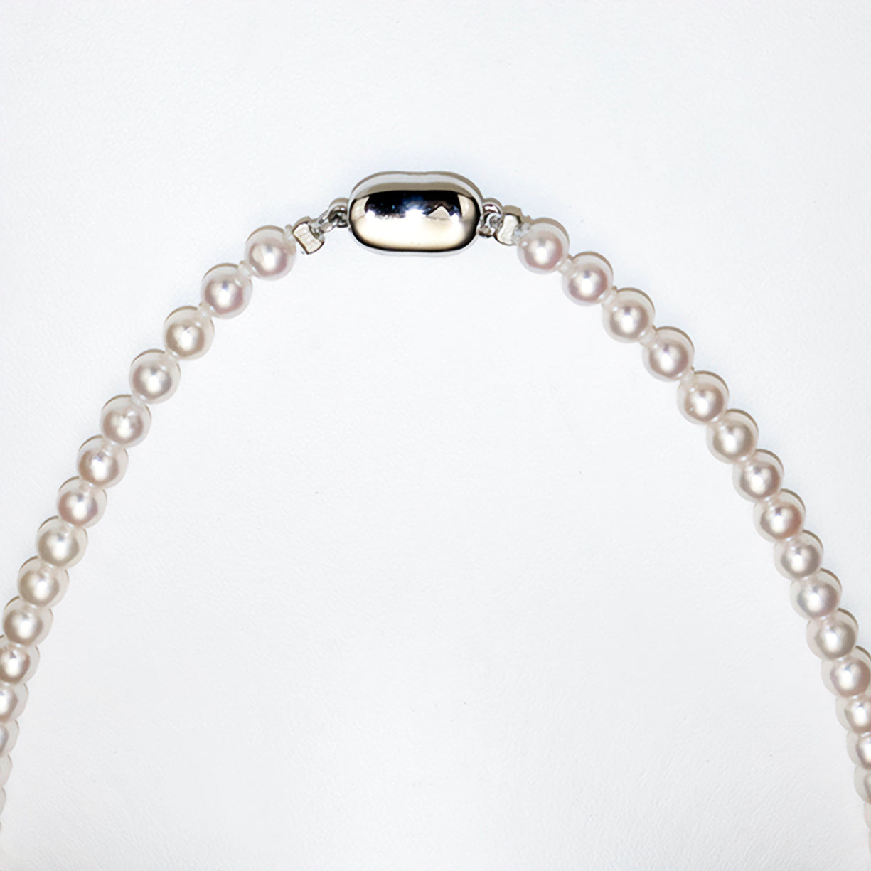 パールネックレス 希少な小粒でキレイなアコヤ真珠ネックレス(5.0〜5.5mm) PeAN50-010