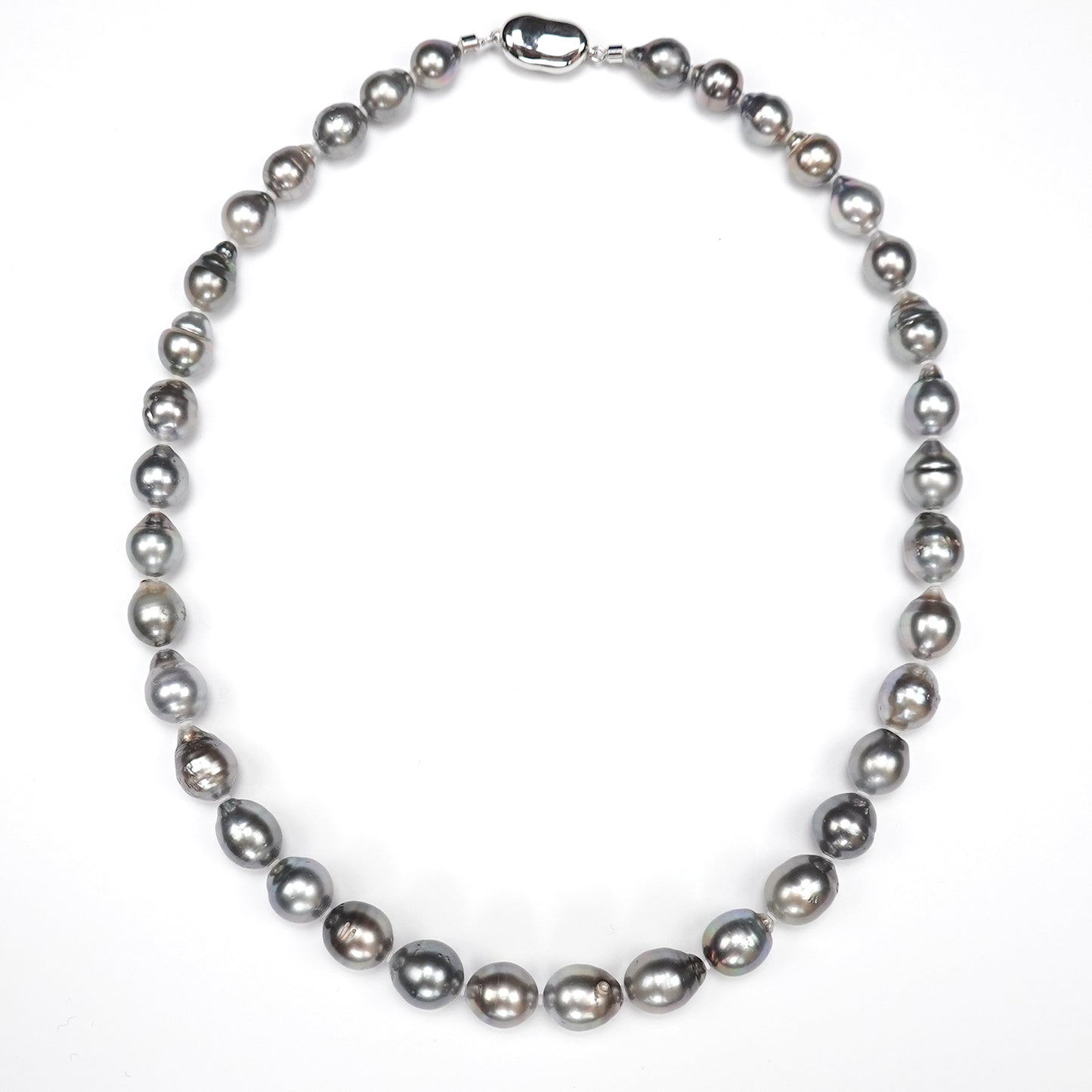 黒蝶真珠セミバロックネックレス KC-N7.9〜11.8mm-SE13031