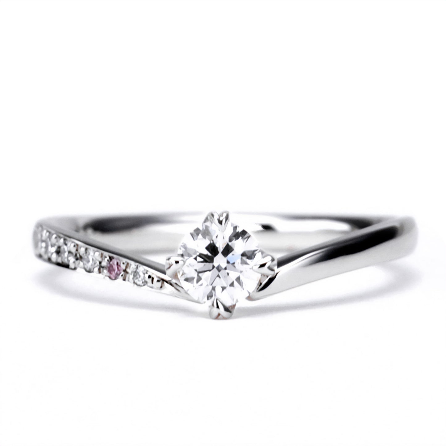 【シリーズ最高峰】 ピンクダイヤとH&Cダイヤ 3点セット BsS101ph0.30ct,D,IF,3EX,HC【GIA+中央宝研ダブル鑑定書付】