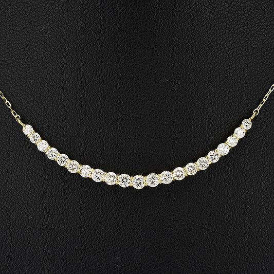 1.00ctダイヤモンドペンダント K18YG PND-65424