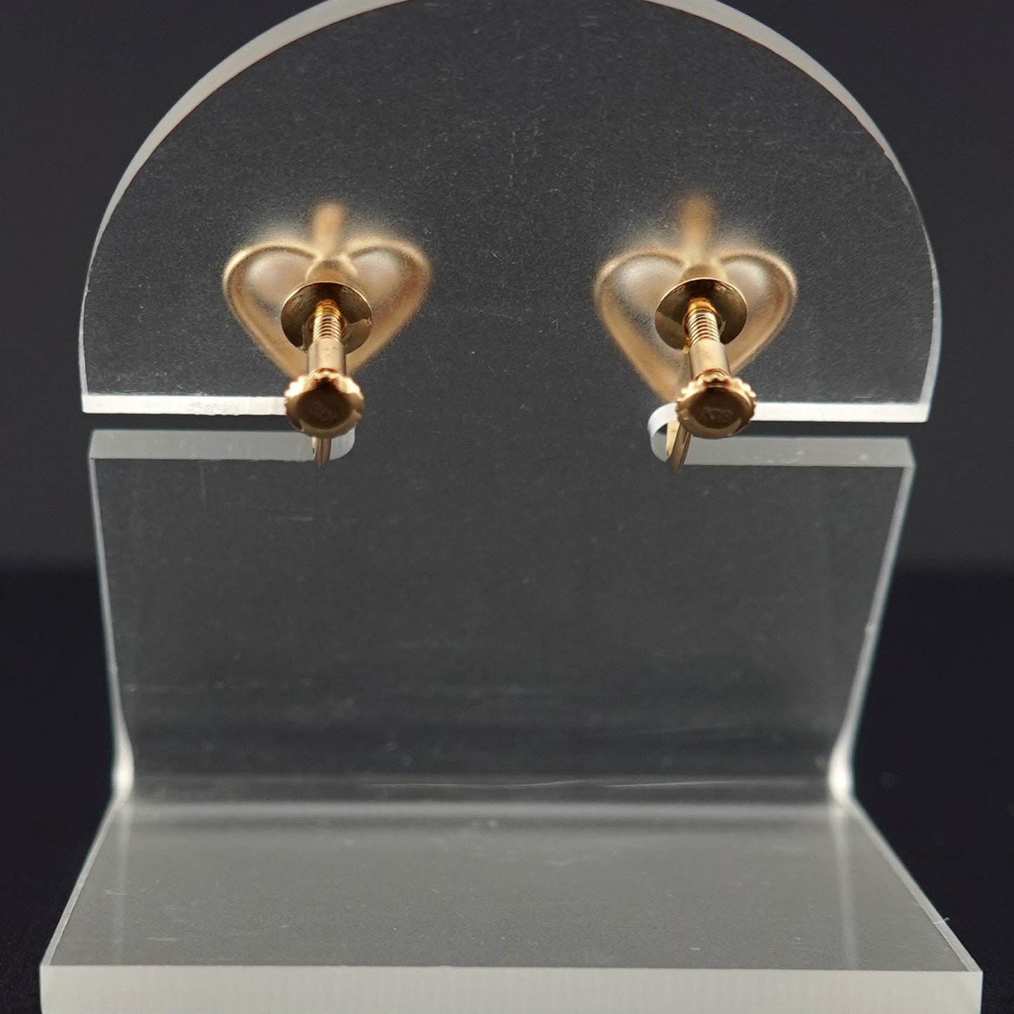 K18ベビーパールイヤリング 薄いピンク系の小さいパールで作った可愛いイヤリング ER-PBa6p-K18-アコヤ真珠