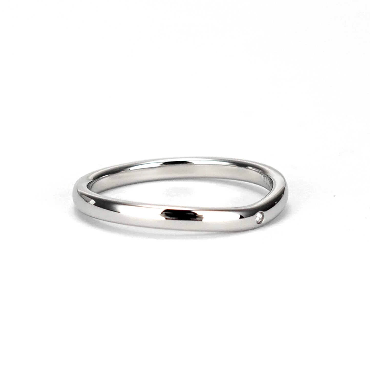 【鍛造】結婚指輪ペアPt 変形やキズに強い高品質なプラチナ鍛造リング MpKK82-20Dh1-KK82-25-Pt