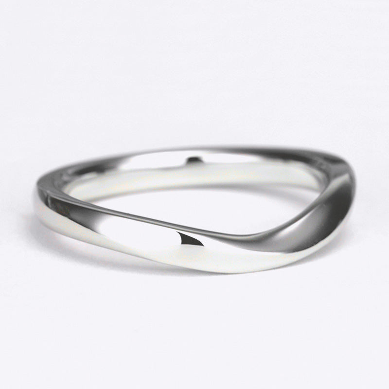HarmonyPremium-6pリングセット 婚約指輪に大粒の0.30ctダイヤモンド、結婚指輪にピンクダイヤを使用 高純度ハードプラチナ製リングセット BsHaPre6p-0.30ct,D