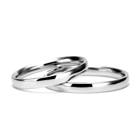 結婚指輪ペア【匠〜Takumi〜】 熟練の職人が一つずつ丁寧に手作り シンプルで丈夫な鍛造リング MpTE-HK-A-2525