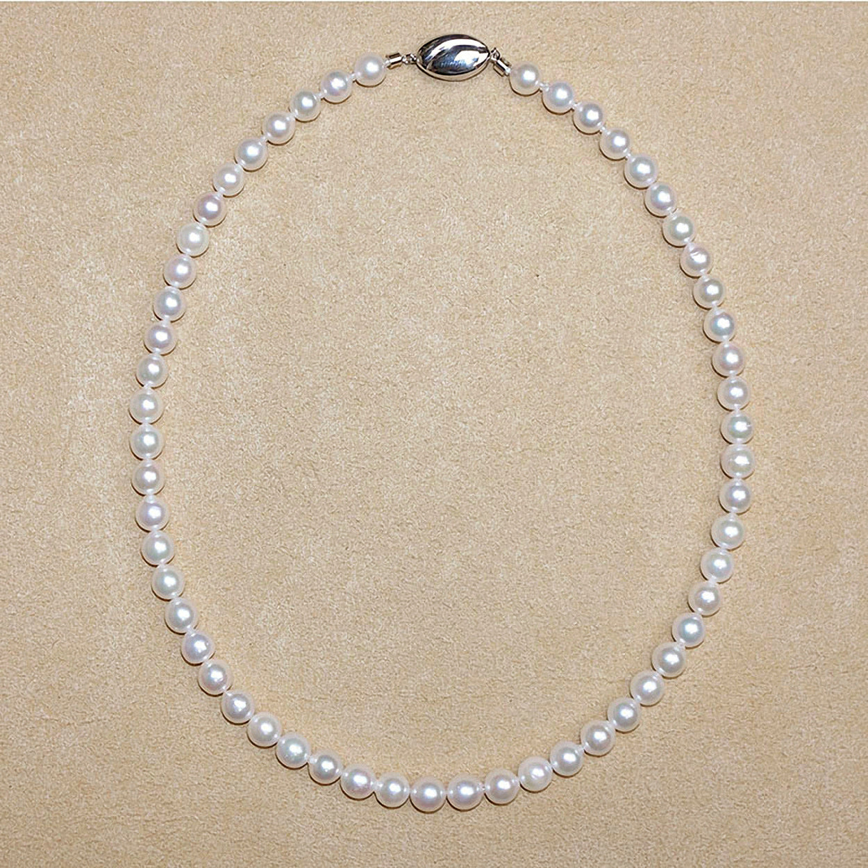 【特別価格】パールネックレス7.0〜7.5mm PN70-OK15112606
