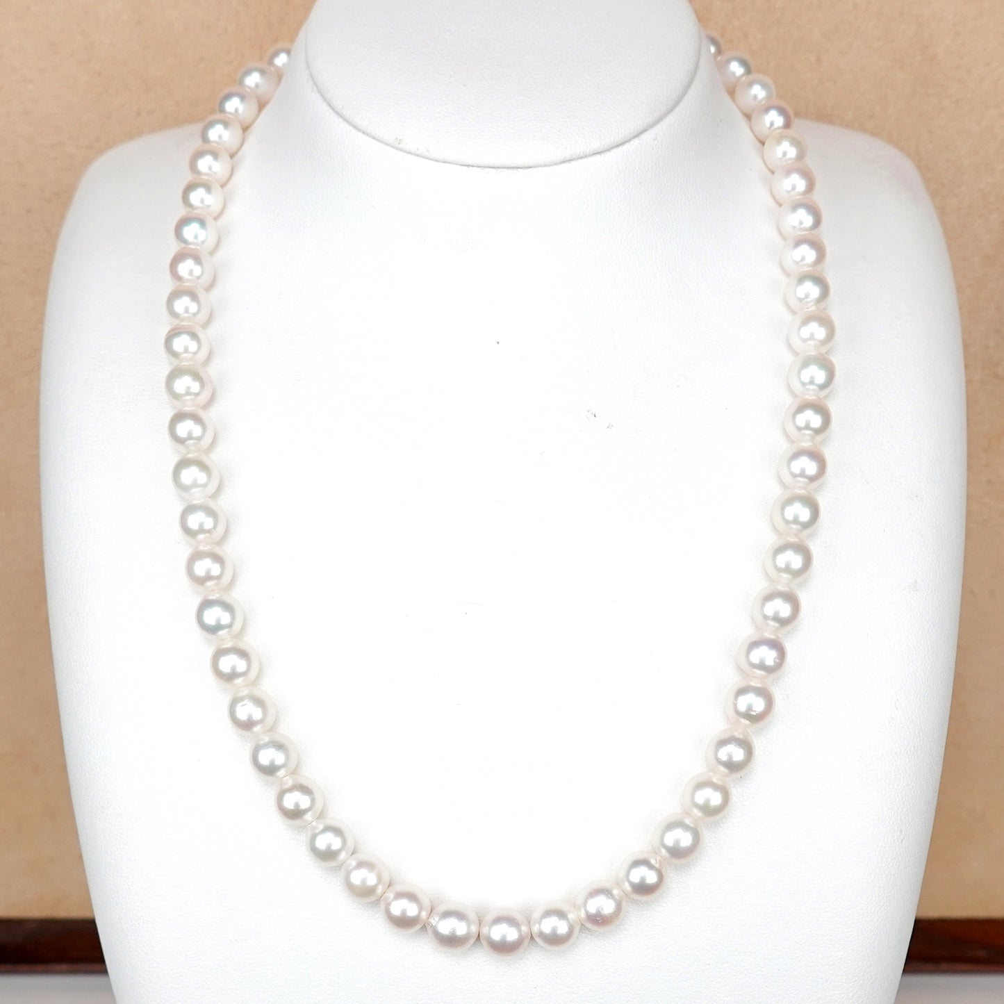 【特別価格】パールネックレス7.0〜7.5mm PN70-OK15112606