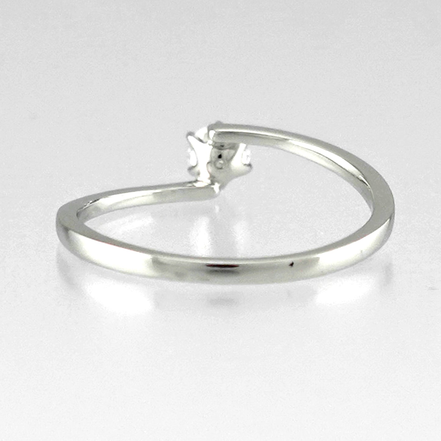 婚約指輪 人気デザインのシンプルなプラチナ製ダイヤモンドリング ESS-0222-0.20ct,F,VS2,3EX,HC-Pt900H