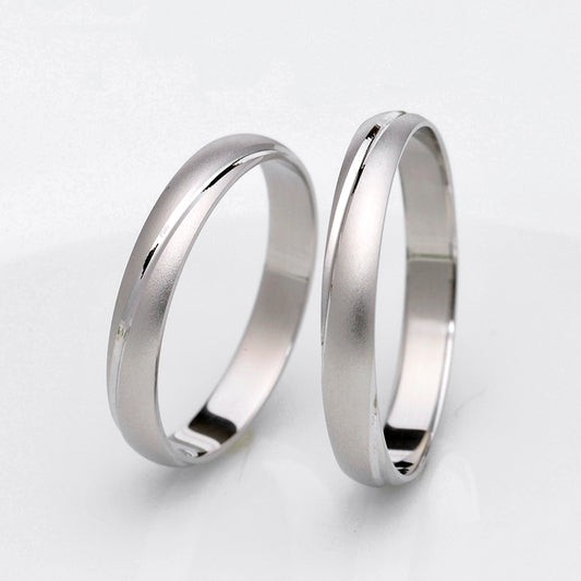【TrueLove】結婚指輪ペア 鍛造製法のリーズナブルなプラチナペアリング MpTL-P273