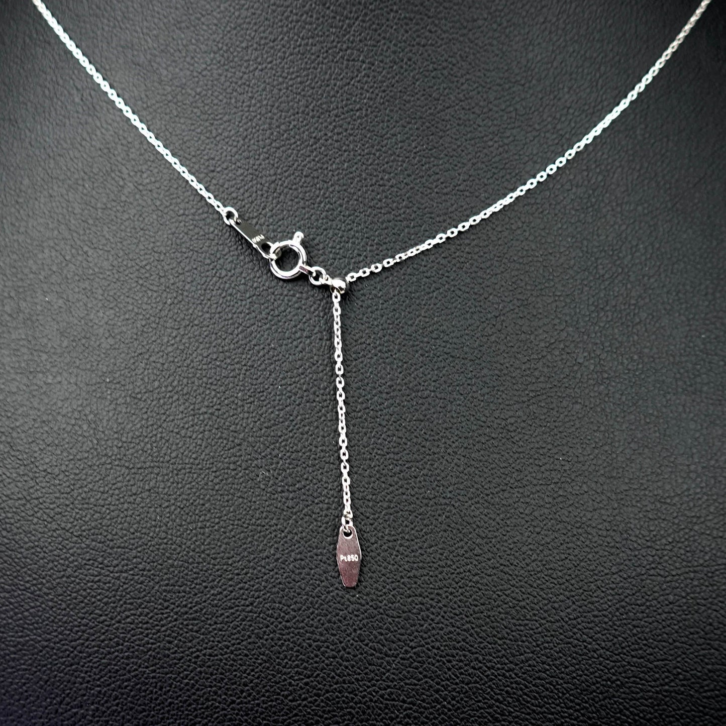 白蝶真珠ペンダント 色・照りが美しい高品質の白蝶真珠（13.8mm）シンプルデザイン PPSC-Th-13.8mm-Pt