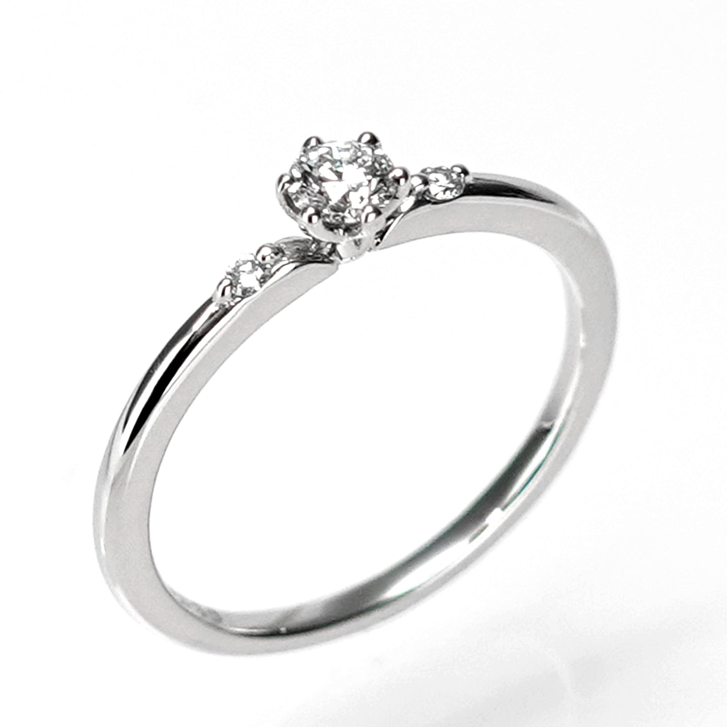 婚約指輪 高品質な指輪をお手頃価格で ER606h-0.143ct,F,SI2,3EX,HC-Pt950H