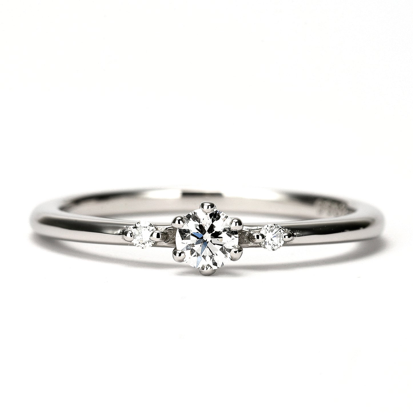 婚約指輪 高品質な指輪をお手頃価格で ER606h-0.143ct,F,SI2,3EX,HC-Pt950H